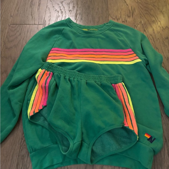 Aviator Nation Green Sweatshirt - Picture 3 of 4